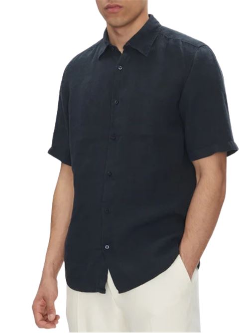 Camicia in lino Boss Orange | 50537382404